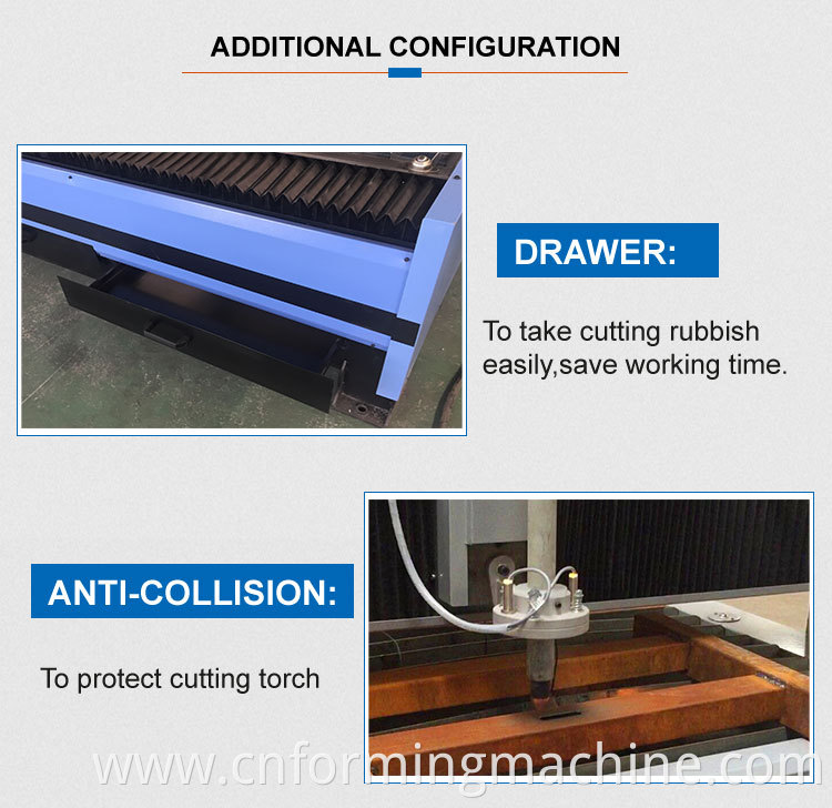 plasma table details